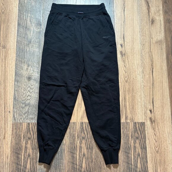Outdoor Voices Soft Cotton Joggers Black Size XS NWT - Picture 1 of 7